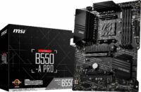 MSI B550-A PRO (AMD AM4, DDR4, M.2, USB 3.2 Gen 2, HDMI, ATX Carte Mère)